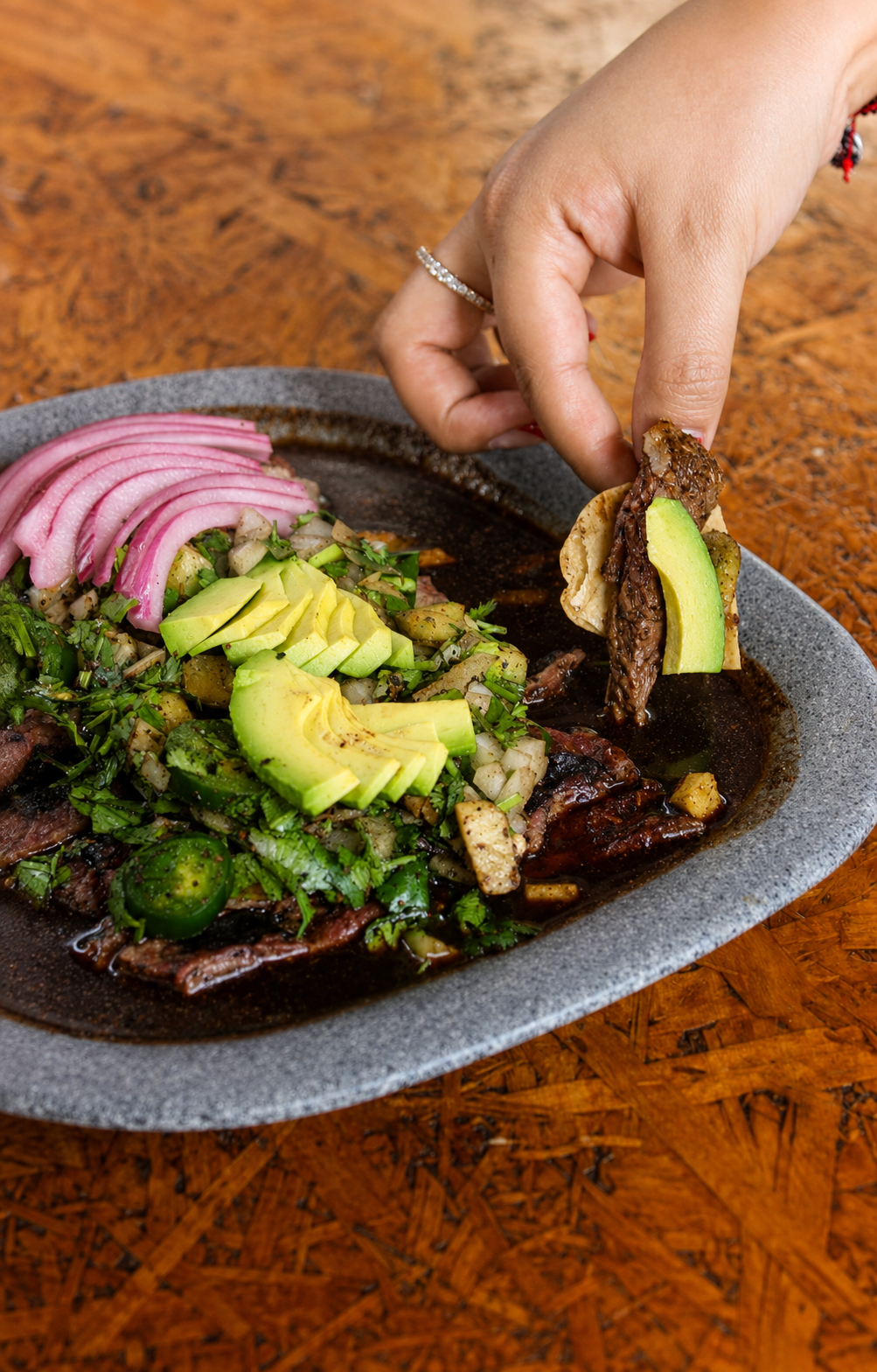 Aguachile de arrachera